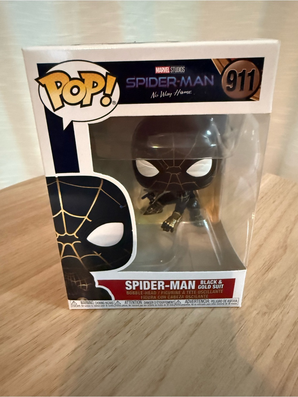 Spider-Man Black and Golf Suit Funko Pop #911